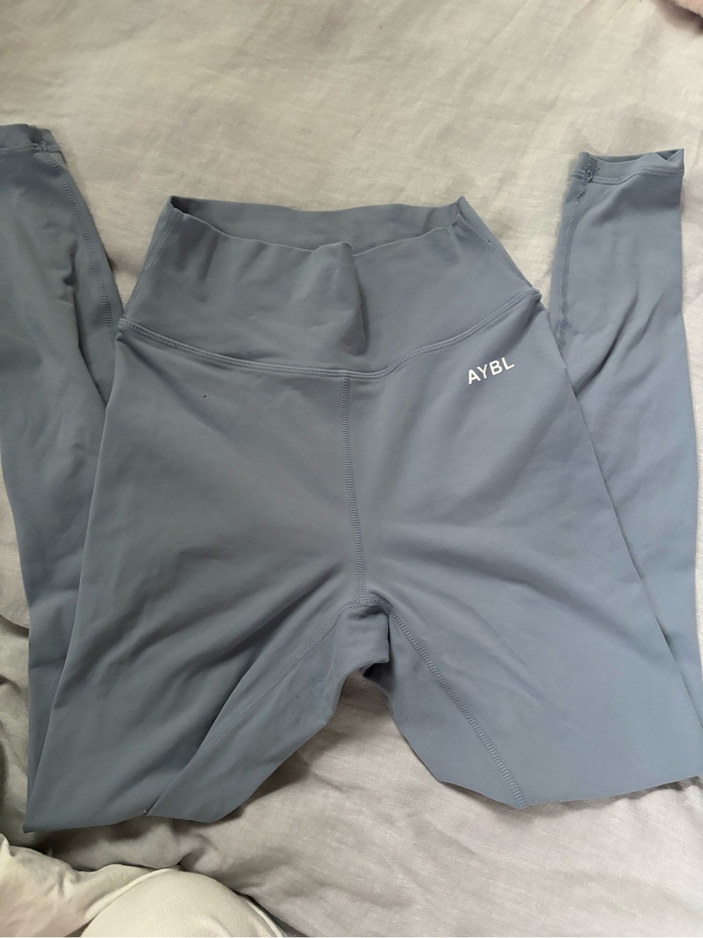 AYBL High-Waist Leggings in Slate Blue